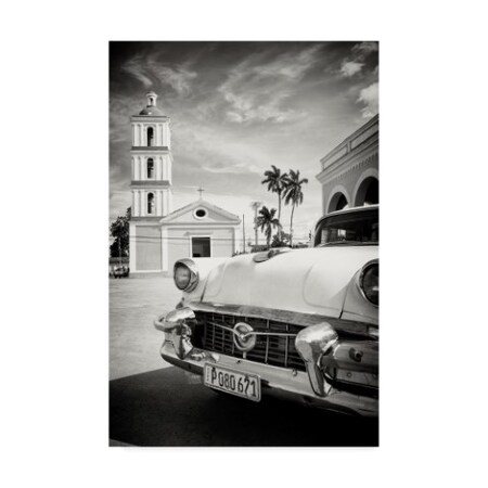 Trademark Fine Art Philippe Hugonnard 'Classic Car in Santa Clara' Canvas Art, 30x47 PH01231-C3047GG